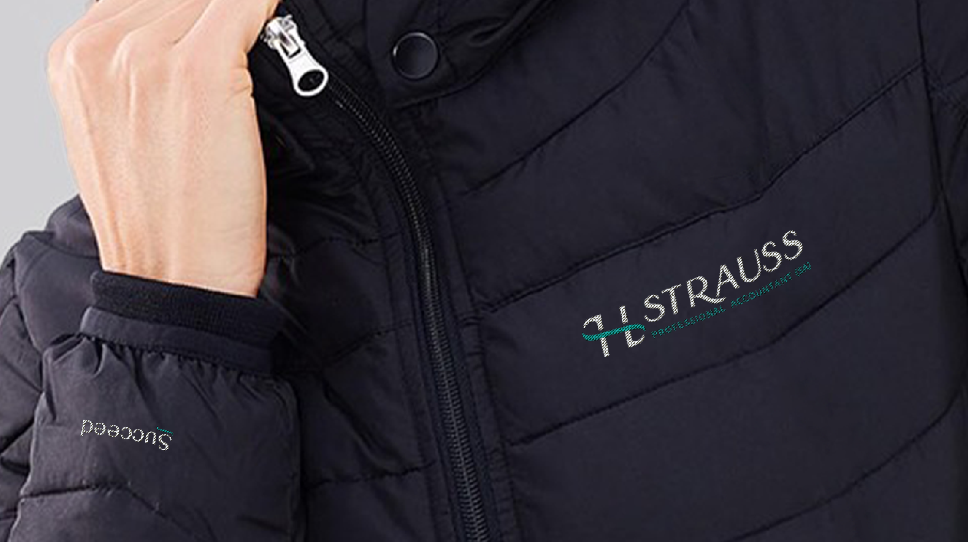 Clothing H-Strauss Embroided Puff Jacket